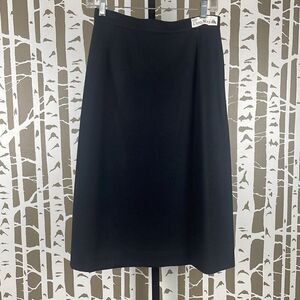 Vintage Koret 100% Pure Wool A-Line Midi Skirt